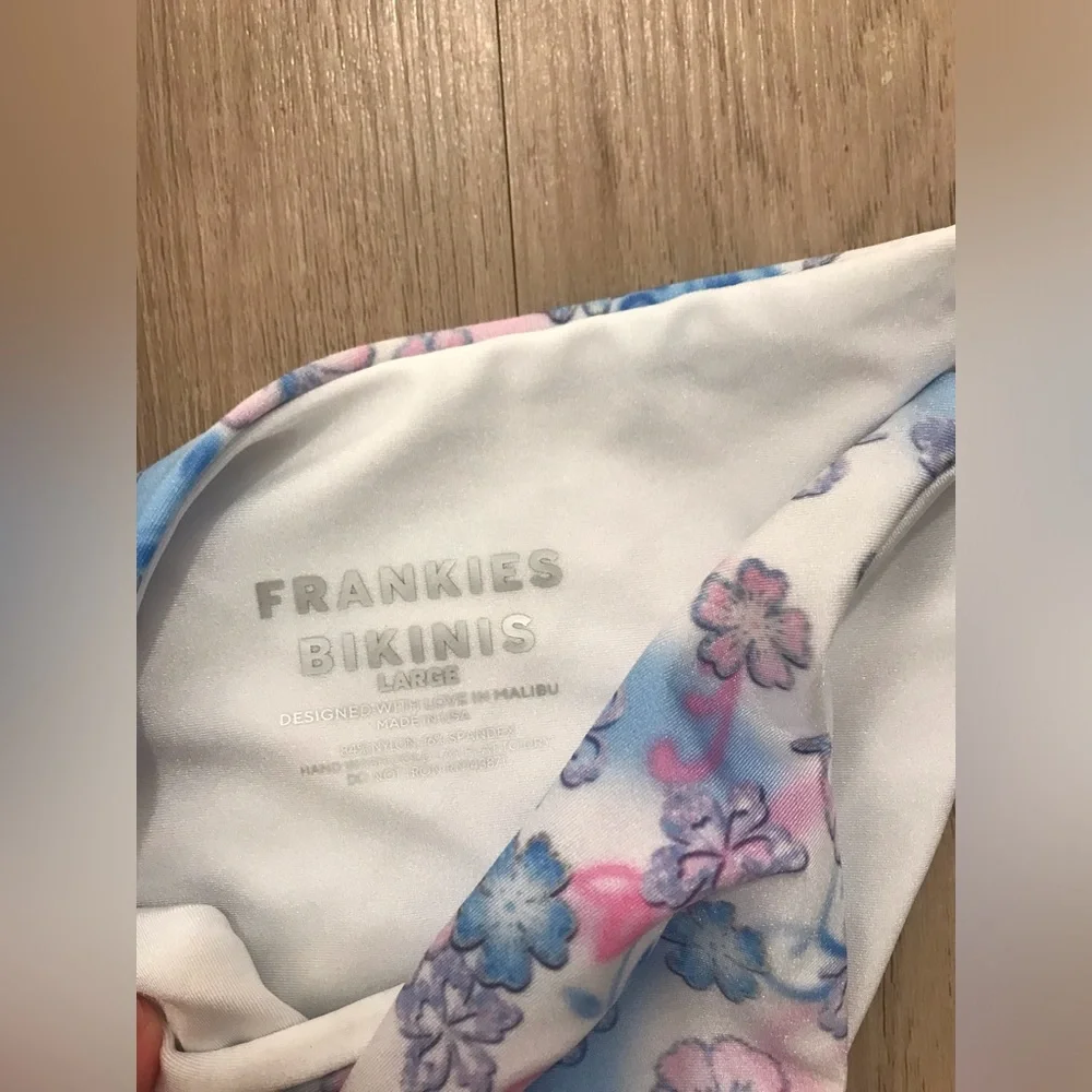 Frankies bikini Mackenzie Floral Shine Bikini Bottom